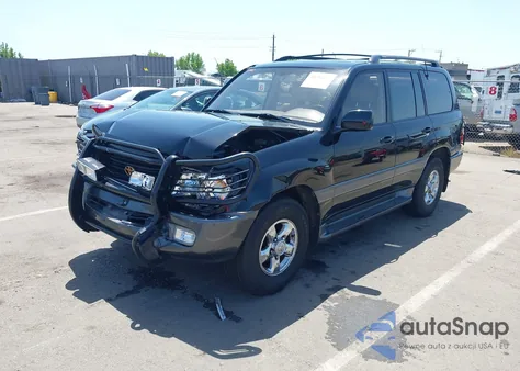 2001 Toyota Land Cruiser from USA, damaged, VIN JTEHT05J112000893